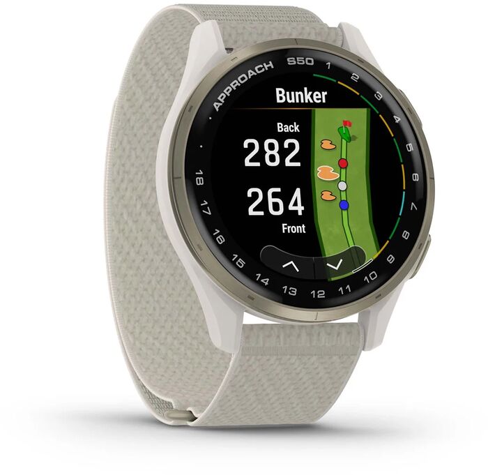 Garmin Approach S50 - Gyllt / hvítt