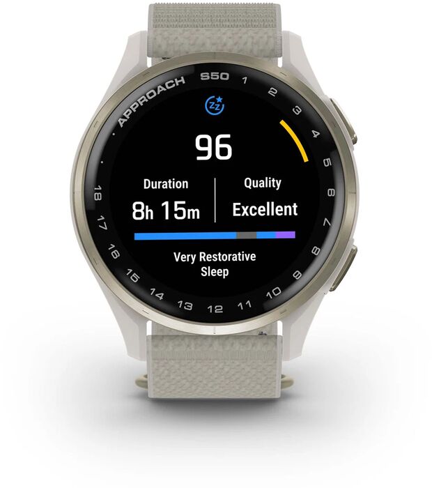 Garmin Approach S50 - Gyllt / hvítt