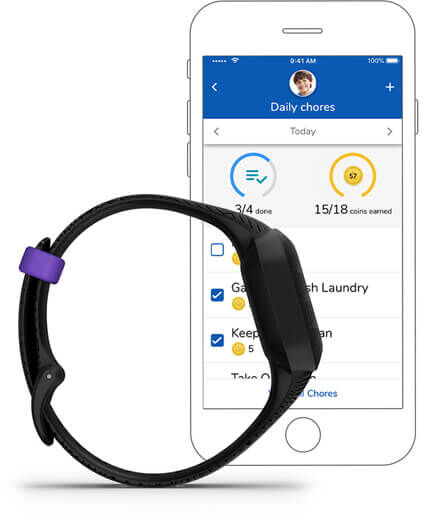 Garmin Vívofit Jr. 3 snjallúr - Black Panther