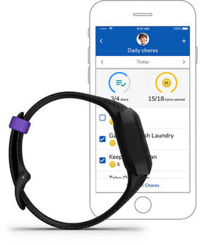 Garmin Vívofit Jr. 3 snjallúr - Black Panther