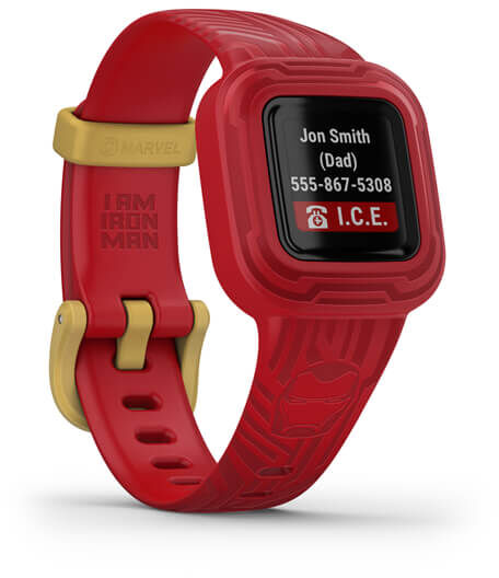 Garmin Vívofit Jr. 3 snjallúr - Iron Man