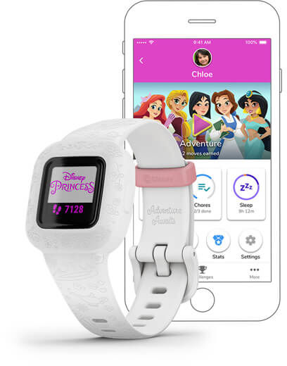 Garmin Vívofit Jr. 3 snjallúr - Disney Princess