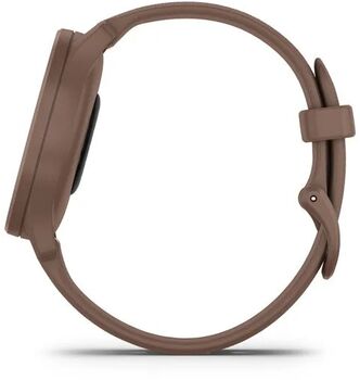 Garmin Vivomove Sport Hybrid snjallúr - Cocoa / Ferskjugyllt