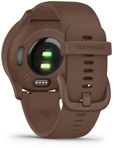 Garmin Vivomove Sport Hybrid snjallúr - Cocoa / Ferskjugyllt