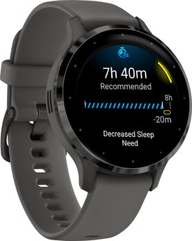 Garmin Venu 3S snjallúr - Grátt Pebble / Slate 