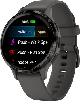 Garmin Venu 3S snjallúr - Grátt Pebble / Slate 