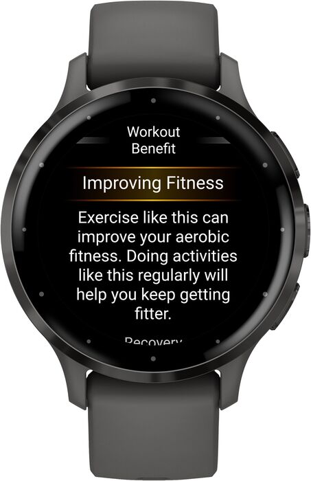 Garmin Venu 3S snjallúr - Grátt Pebble / Slate