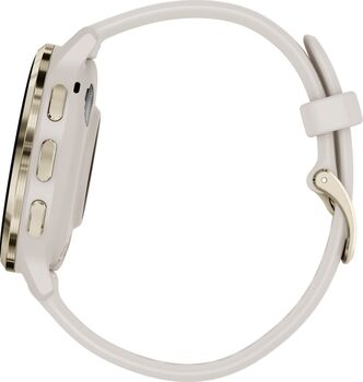 Garmin Venu 3S snjallúr - Ivory / Gyllt 