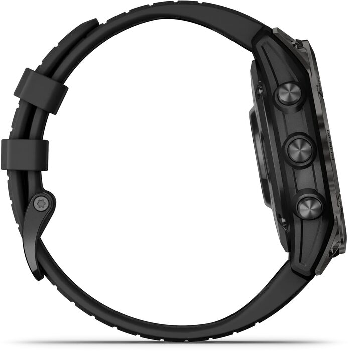 Garmin epix Pro (Gen 2) Sapphire snjallúr 47mm - DLC Titanium / Svart