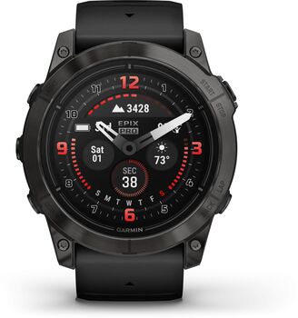 Garmin epix Pro (Gen 2) Sapphire snjallúr 51mm - DLC Titanium / Svart 