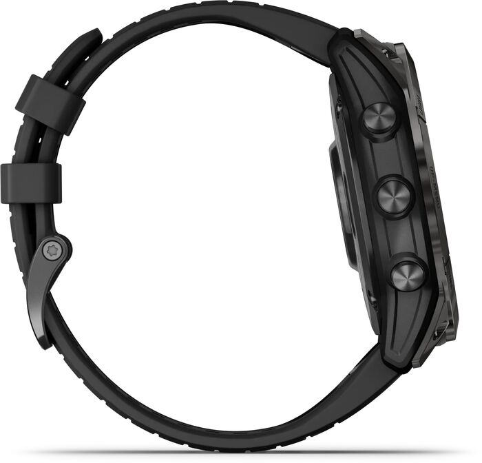 Garmin epix Pro (Gen 2) Sapphire snjallúr 51mm - DLC Titanium / Svart 