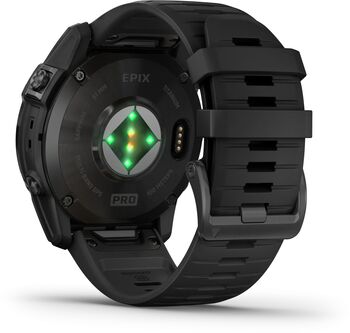 Garmin epix Pro (Gen 2) Sapphire snjallúr 51mm - DLC Titanium / Svart 