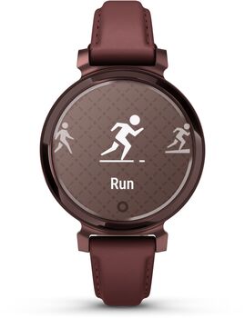 Garmin Lily 2 snjallúr - Mórber/Brons leður