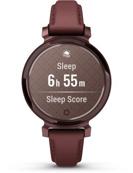 Garmin Lily 2 snjallúr - Mórber/Brons leður