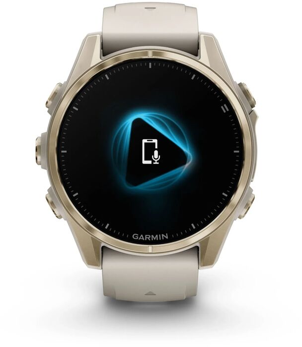 Product image not available for Garmin Fenix 8 43mm AMOLED Sapphire - Gyllt / Grátt