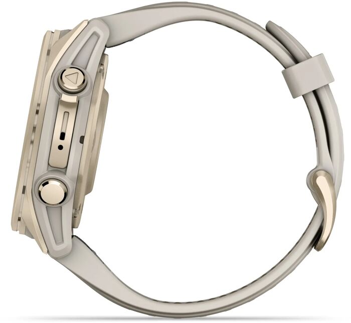 Product image not available for Garmin Fenix 8 43mm AMOLED Sapphire - Gyllt / Grátt