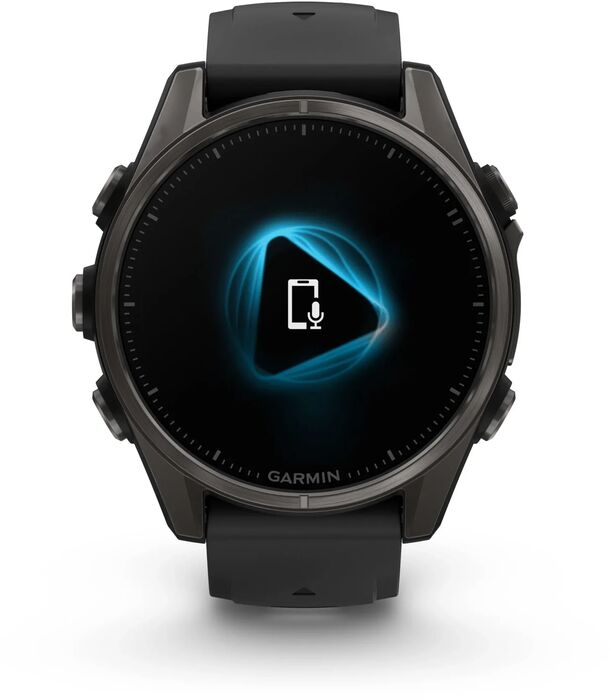 Garmin Fenix 8 43mm AMOLED Sapphire - Svart