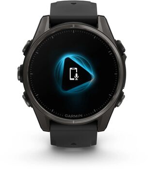 Garmin Fenix 8 43mm AMOLED Sapphire - Svart