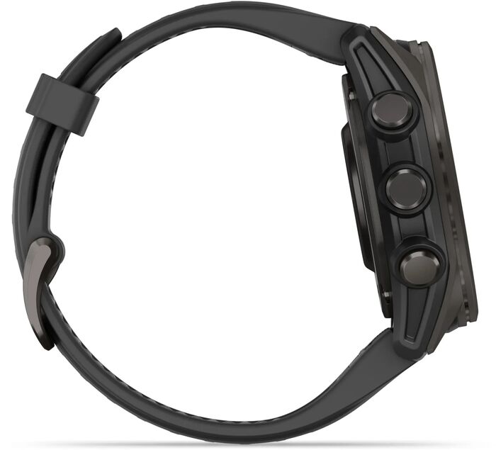 Garmin Fenix 8 43mm AMOLED Sapphire - Svart