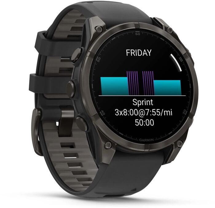 Product image not available for Garmin Fenix 8 47mm AMOLED Sapphire - Svart