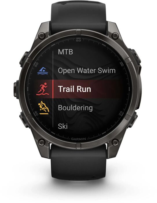 Product image not available for Garmin Fenix 8 47mm AMOLED Sapphire - Svart