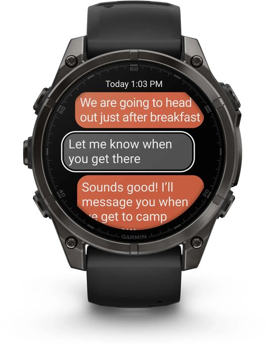 Product image not available for Garmin Fenix 8 47mm AMOLED Sapphire - Svart