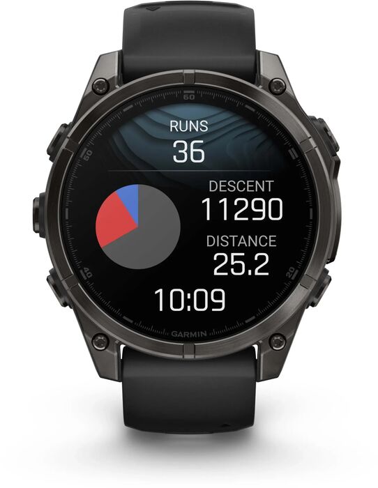 Product image not available for Garmin Fenix 8 47mm AMOLED Sapphire - Svart