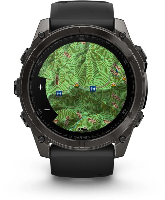 Garmin Fenix 8 51mm AMOLED Sapphire - Svart