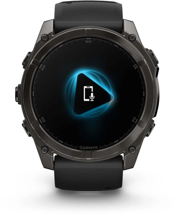 Garmin Fenix 8 51mm AMOLED Sapphire - Svart