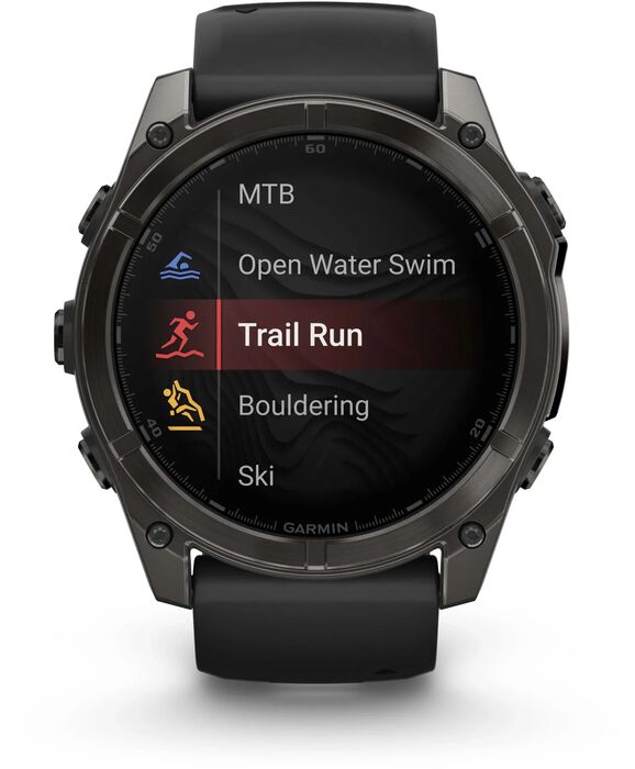 Garmin Fenix 8 51mm AMOLED Sapphire - Svart