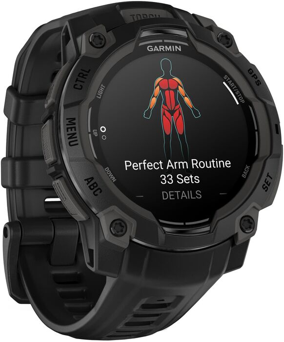 Garmin Instinct 3 45mm snjallúr - Svart