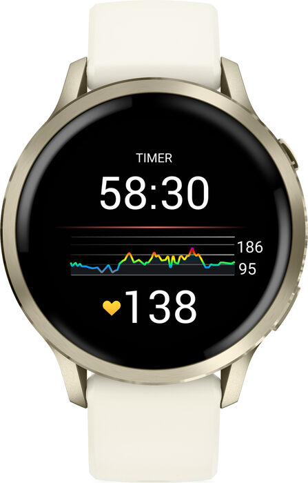 Garmin Venu 4 41mm snjallúr - Hvítt