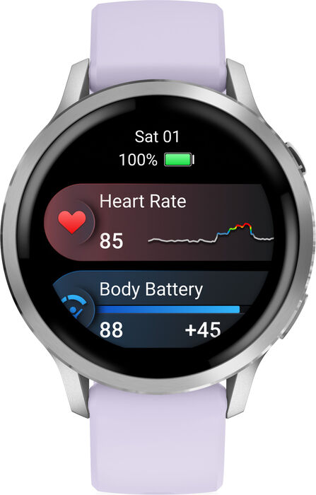 Garmin Venu 4 41mm snjallúr - Fjólublátt