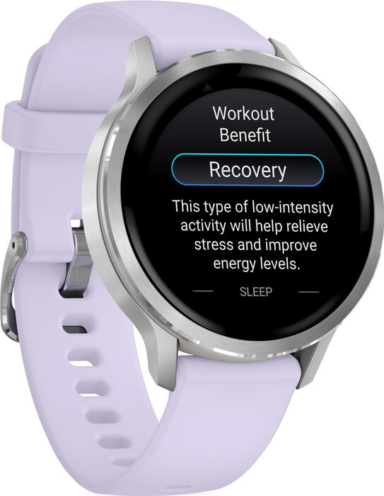 Garmin Venu 4 41mm snjallúr - Fjólublátt