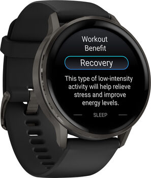 Garmin Venu 4 45mm snjallúr - Svart