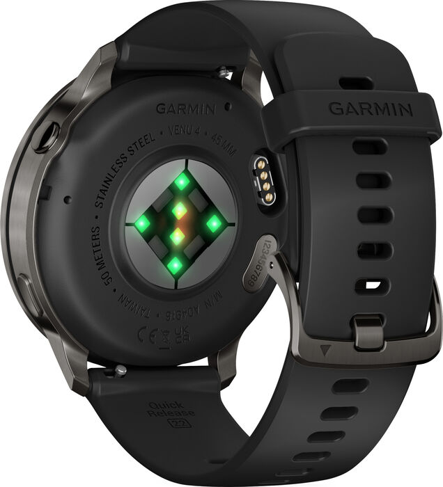 Garmin Venu 4 45mm snjallúr - Svart