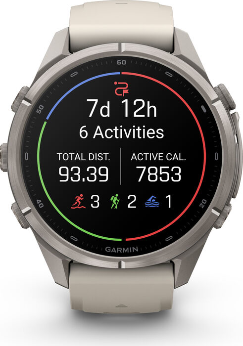 Garmin Fenix 9 Pro 43mm snjallúr - Títaníum