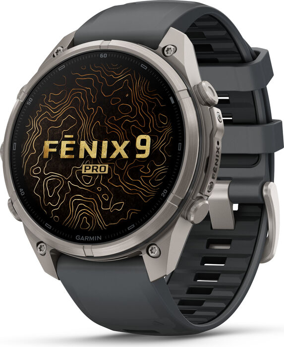 Garmin Fenix 9 Pro 47mm snjallúr - Títaníum
