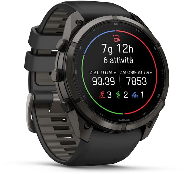 Garmin Fenix 9 Pro 51mm snjallúr - Grátt/Svart