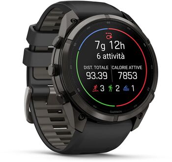 Garmin Fenix 9 Pro 51mm snjallúr - Grátt/Svart