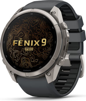 Garmin Fenix 9 Pro 51mm snjallúr - Títaníum