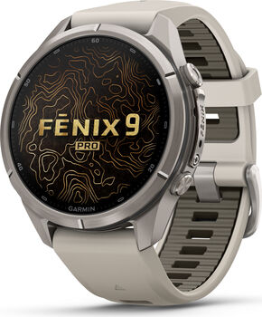 Garmin Fenix 9 43mm snjallúr - Títaníum