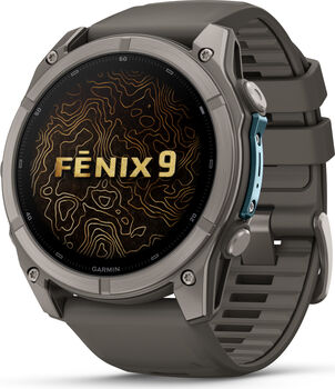 Garmin Fenix 9 51mm snjallúr - Títaníum