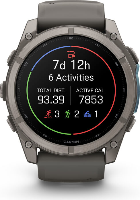 Garmin Fenix 9 51mm snjallúr - Títaníum