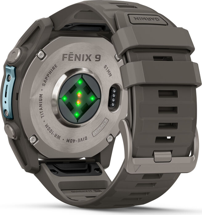 Garmin Fenix 9 51mm snjallúr - Títaníum