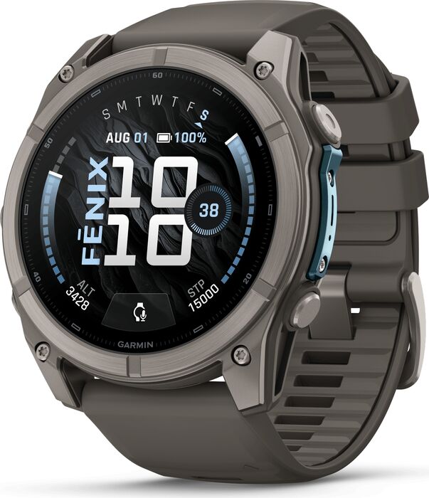 Garmin Fenix 9 51mm snjallúr - Títaníum