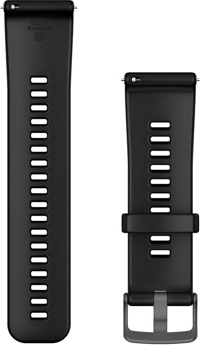 Garmin Quick Release ól 24mm sílikon - Svört