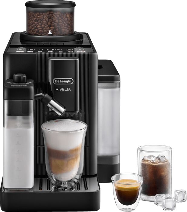 DeLonghi Rivelia Start kaffivél - Svört