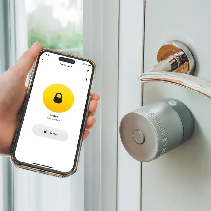 Yale Linus L2 Lite snjalllás - Silfur 