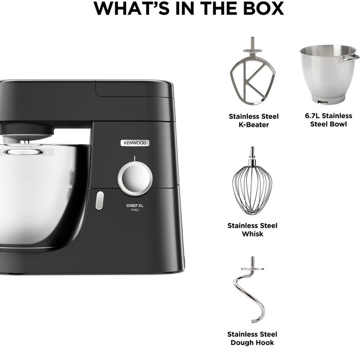 Kenwood Chef XL Pro hrærivél - Svört